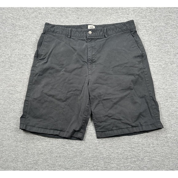 Flint and Tinder Shorts Mens 36 Gray Stretch Chino Outdoor Hiking Camping - Picture 1 of 7